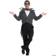 Jack Skellington Adult Scary Costume - Disguise