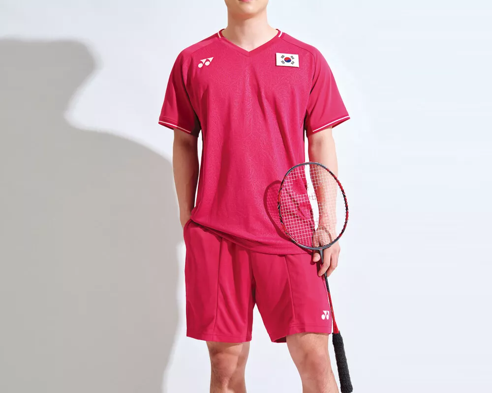 Yonex Badminton Shorts Men's Pants Sports Clothing Apparel Red