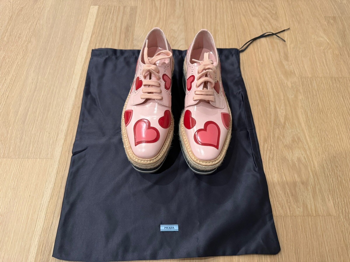 靴 PRADA Heart Leather Mules INTO · INTO