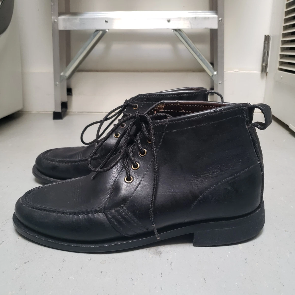 Boots Black 1950s Vintage Shoes for Men for sale | eBay