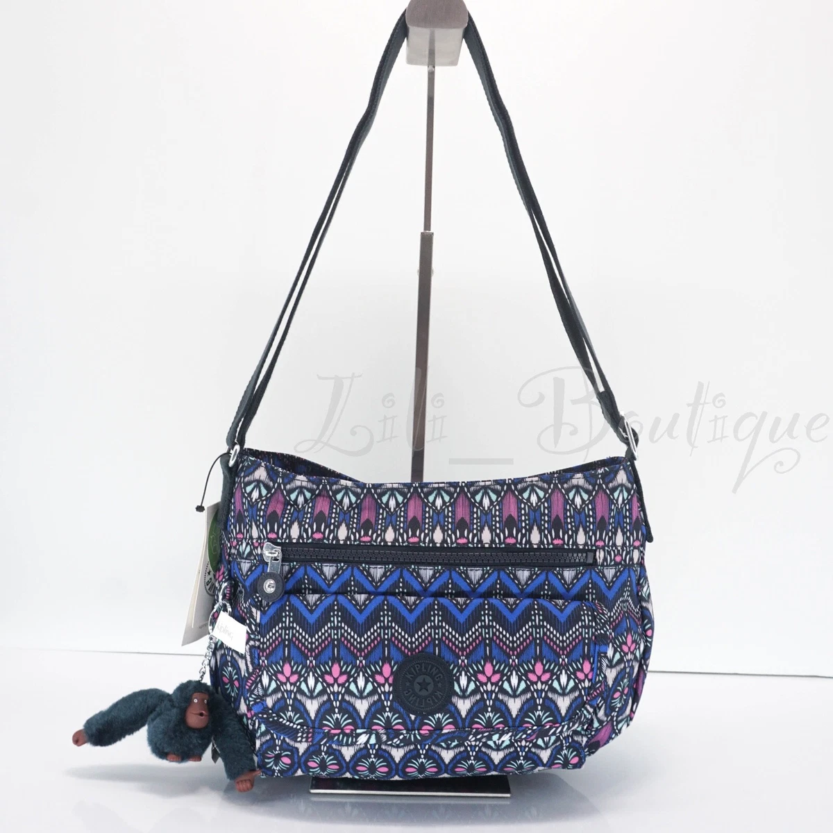 NWT Kipling HB3820 Syro Crossbody Shoulder Bag Polyester Glorious Day Multi 104