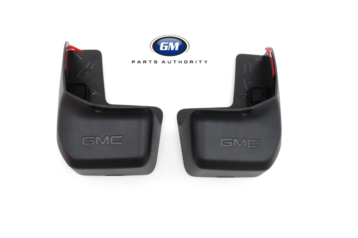Insignia0521  2018-2024 GMC Terrain Rear Splash Guards | 86528219 | Black | Left