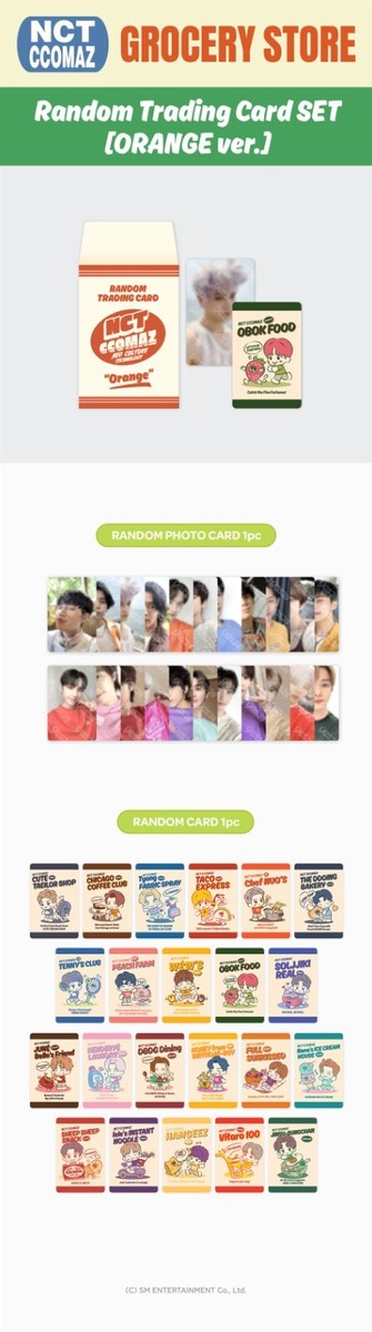 NCT CCOMAZ GROCERY STORE OFFICIAL PHOTOCARD RANDOM TRADING