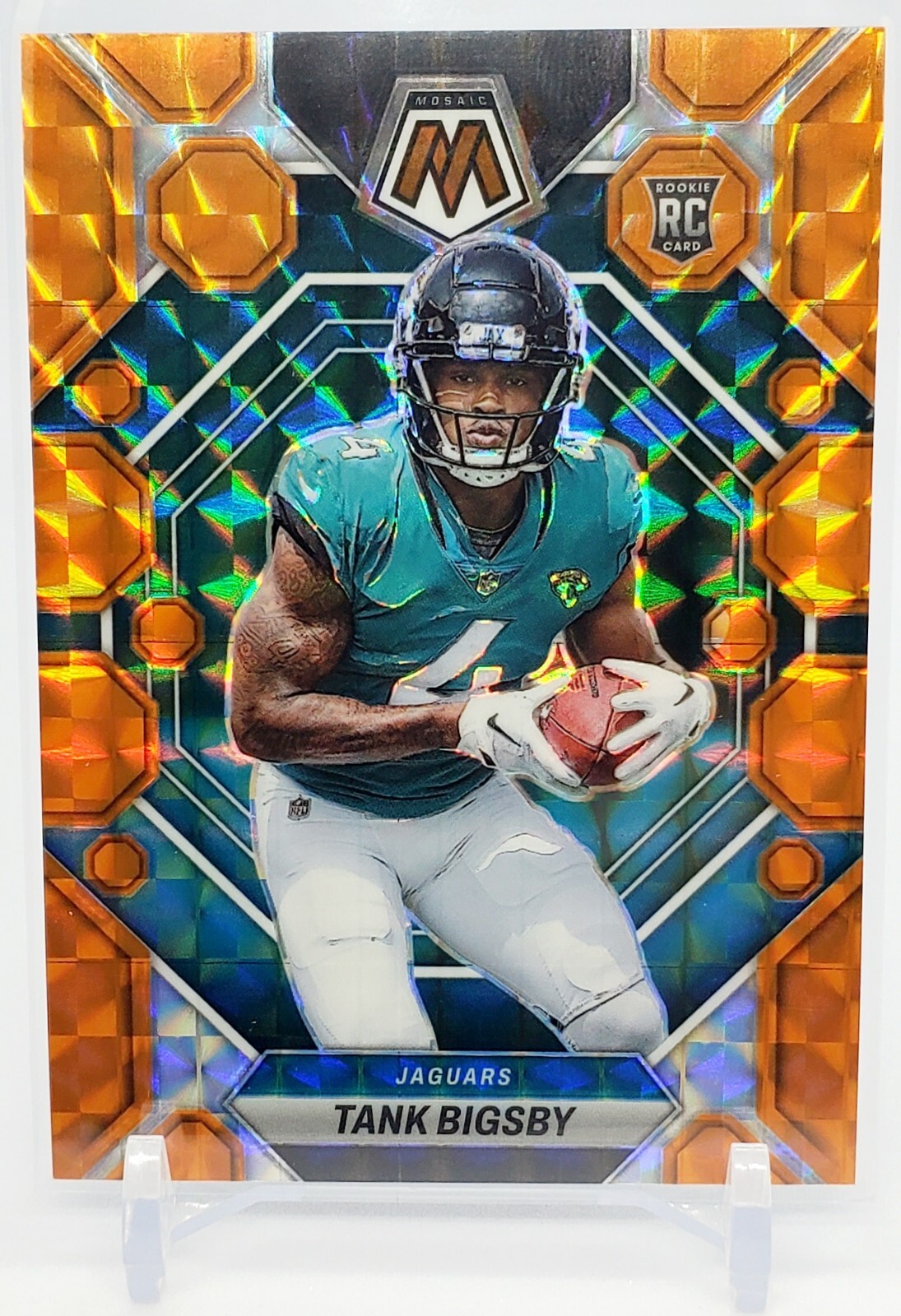 2023 Panini Mosaic #364 Tank Bigsby Orange /199 Rookie Card RC Jaguars 🍊