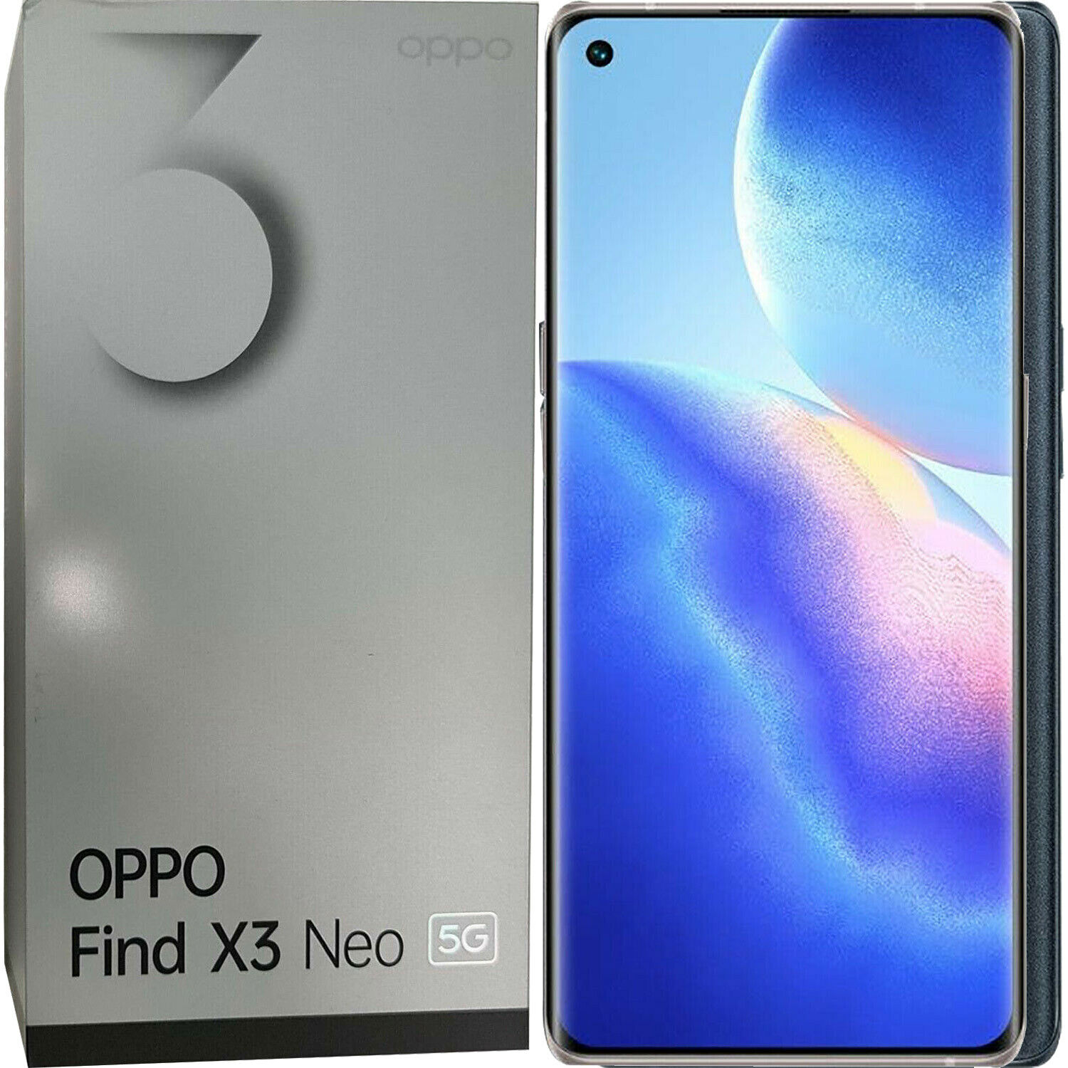 BNIB Oppo Find X3 Neo CPH2207SK Dual-SIM 256GB Black Factory Unlocked 5G GSM