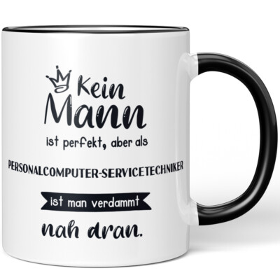 Kein Mann ist perfekt Personalcomputer-Servicetechniker verdammt nah 10006363699