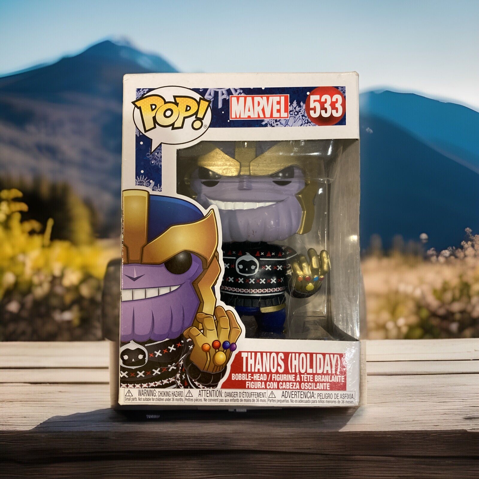 Funko Pop Marvel Thanos Holiday #533