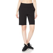  Danskin Shorts Stretch Double Weave Half Short Women's DC422156 NEW 