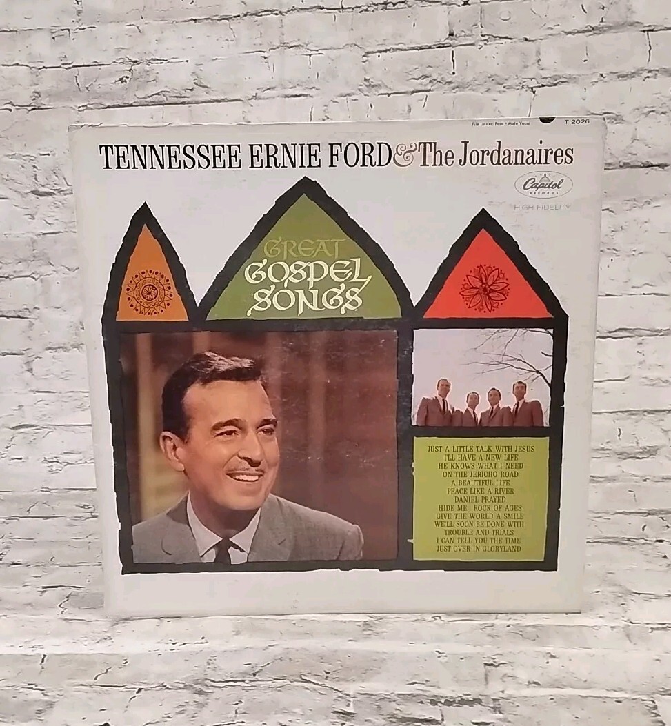 Tennessee Ernie Ford Great Gospel Songs Classic Gospel LP 22F22