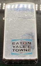 Vintage Zippo Slimline 1967 Eaton Yale Towne PA Lighter