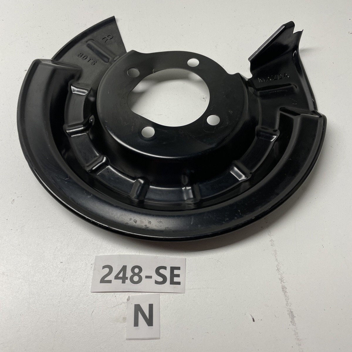 2022 MAZDA 3 REAR RIGHT PASSENGER SIDE BRAKE DUST SHIELD OEM # 248