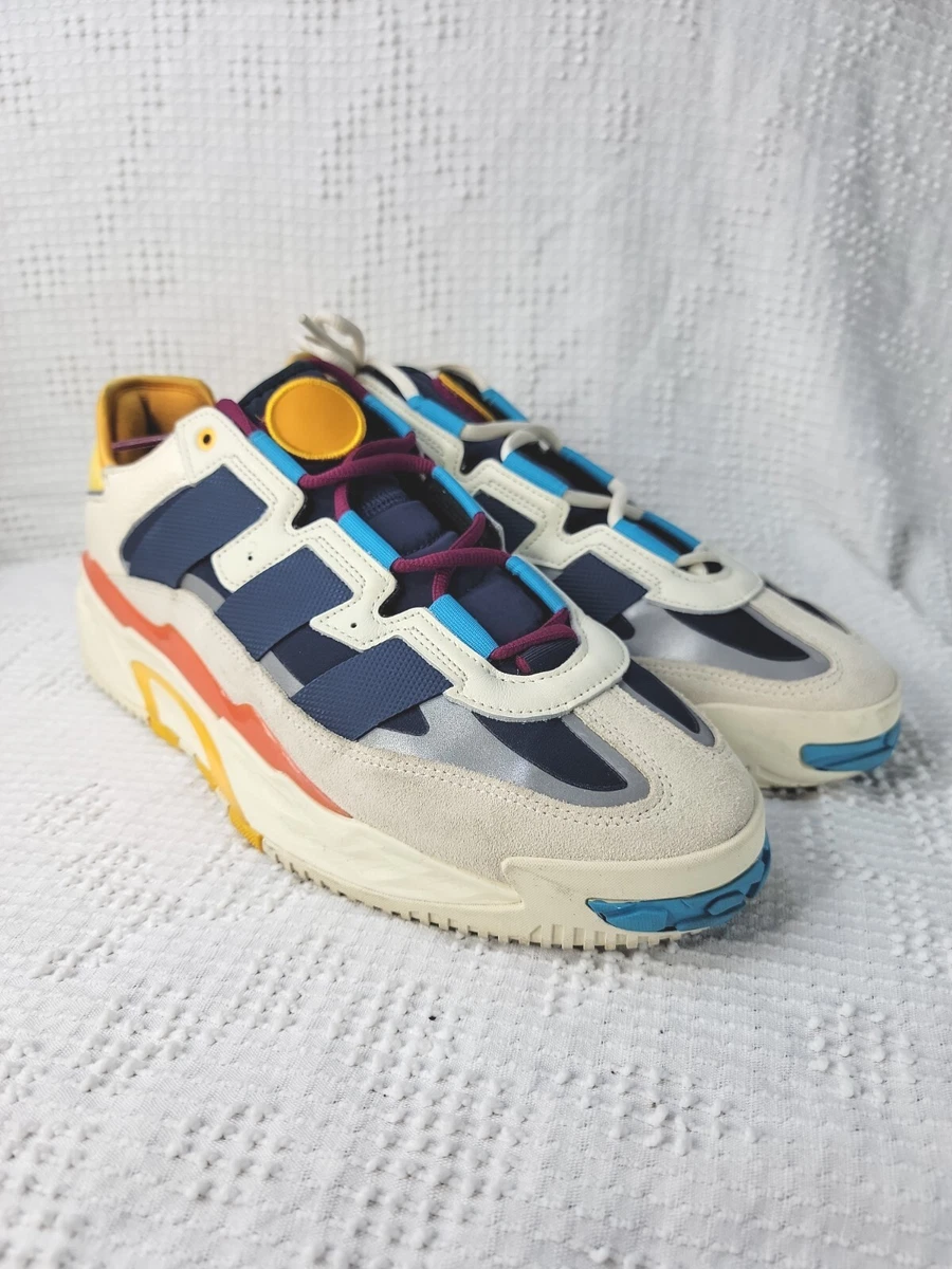 ADIDAS Niteball FV4842 WHITE SIGNAL CYAN NAVY Size 11