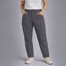 Lululemon Light Utilitech Caro Pants Cargo Pocket High Rise  Women's Sz 32 Gray