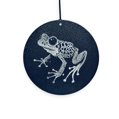 Wind Chime - Poison Dart Frog - Black powder coated | eBay