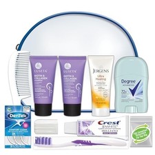 Convenience Kits International Women's Luseta Kit, Travel Size Toiletry Kit f