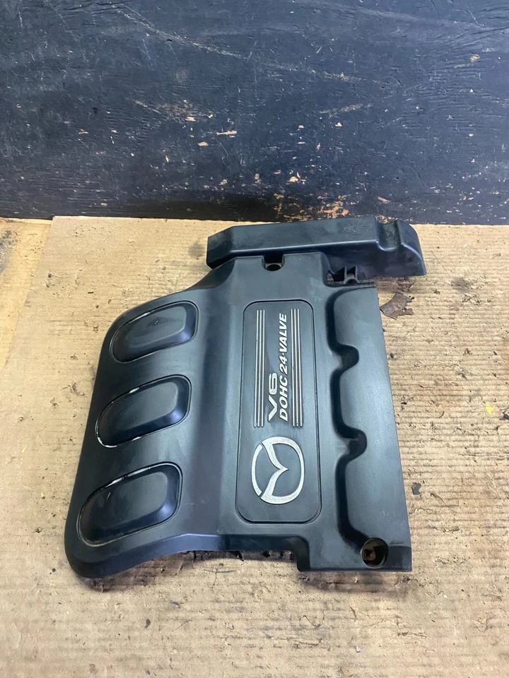 Cubierta superior protectora del motor Mazda Tribute DOHC 24 VÁLVULAS 2000 A 2003 S5927 OEM GD Foto 4 de 4