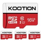 Wholesale 1/ 100pcs 16GB Micro SD Card Ultra SDHC C10 TF Cards For PC Camera Red