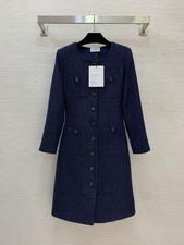 2026 New winter hot sales runway show wool weave overcoat coat SMLXLXXL