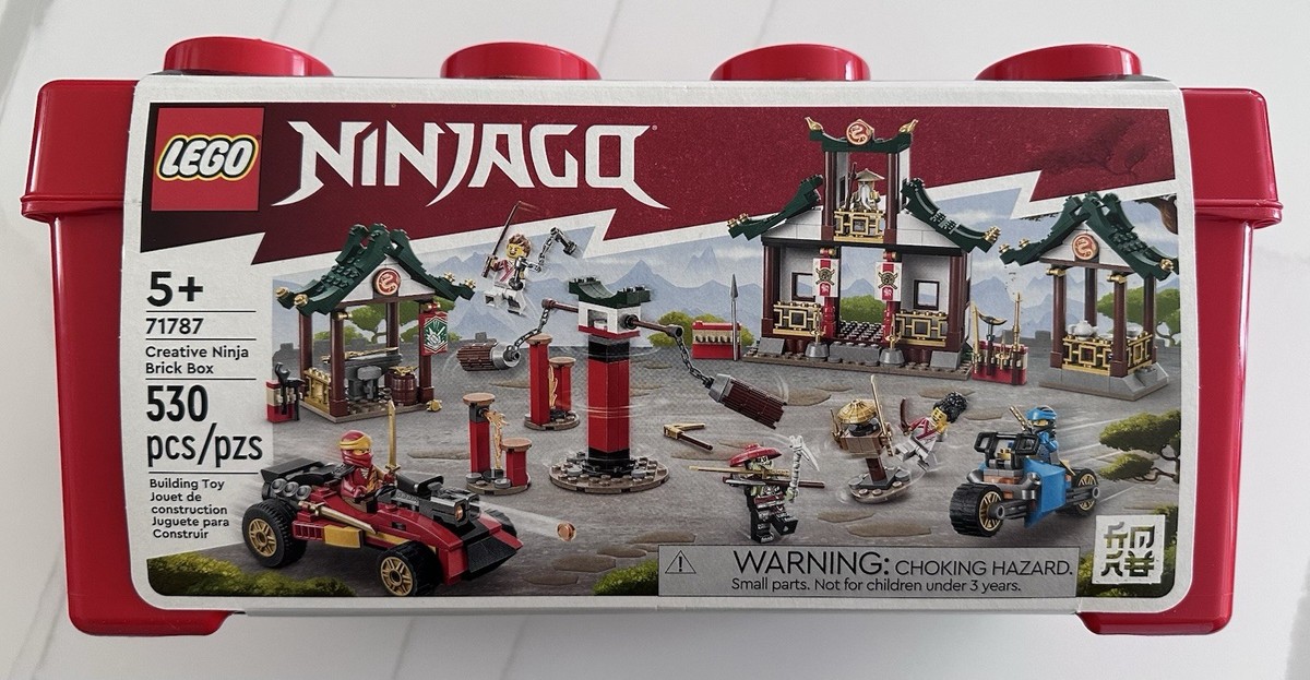 レコードクラシック６セット LEGO Ninjago 71787 Creative Ninja Brick Box 530 pcs NEW SEALED