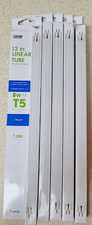 5 Pack Feit Electric Linear Fluorescent Lights Bulb Non-Dimmable T5 8W F8T5/D