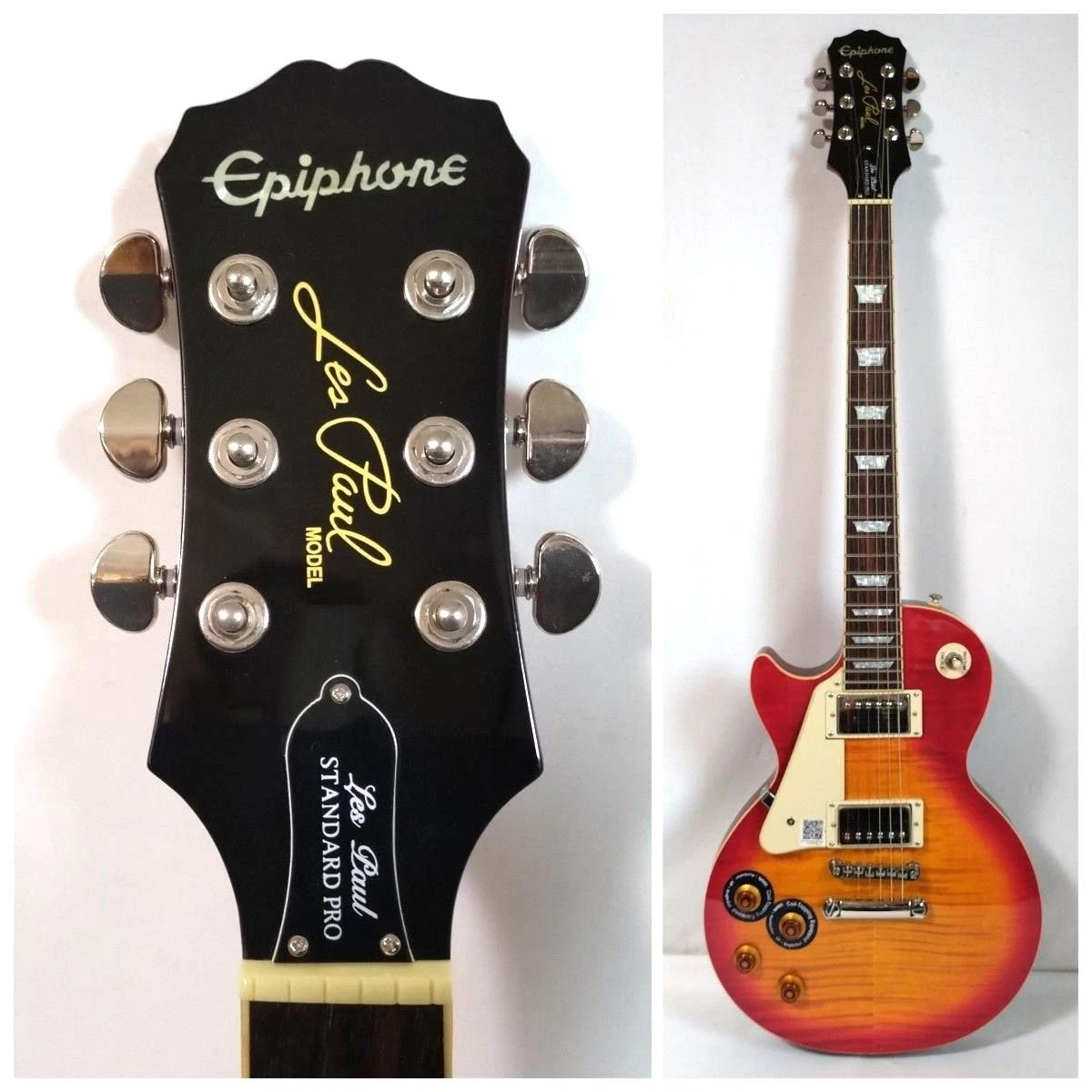 Preços baixos em Epiphone Les Paul Standard PlusTop Pro Guitarras