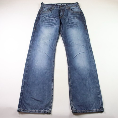 #ad #ad B Tuff Jeans Men 33x34 Dare Me Western Cowboy Grunge Relaxed Straight $29.99