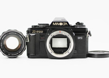   Exc 3  MINOLTA X-700 SLR 35mm Film Camera Black MC Rokkor PF 58mm F1.4 JAPAN