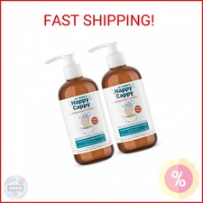 Happy Cappy Medicated Shampoo and Body Wash- Baby Dandruff Shampoo, Helps Cradle