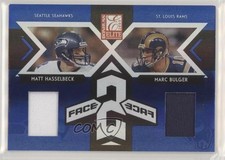 2005 Donruss Elite Face 2 Jerseys 55/250 Marc Bulger Matt Hasselbeck #CB-14 0k0