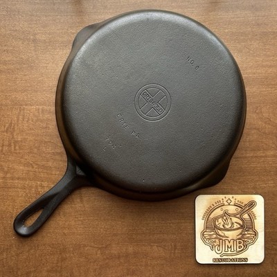 Griswold #8 Small Block Logo Cast Iron Skillet - JMB Restorations