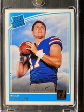 JOSH ALLEN 2018 Donruss Football Rated Rookie 🔥 Buffalo Bills MVP