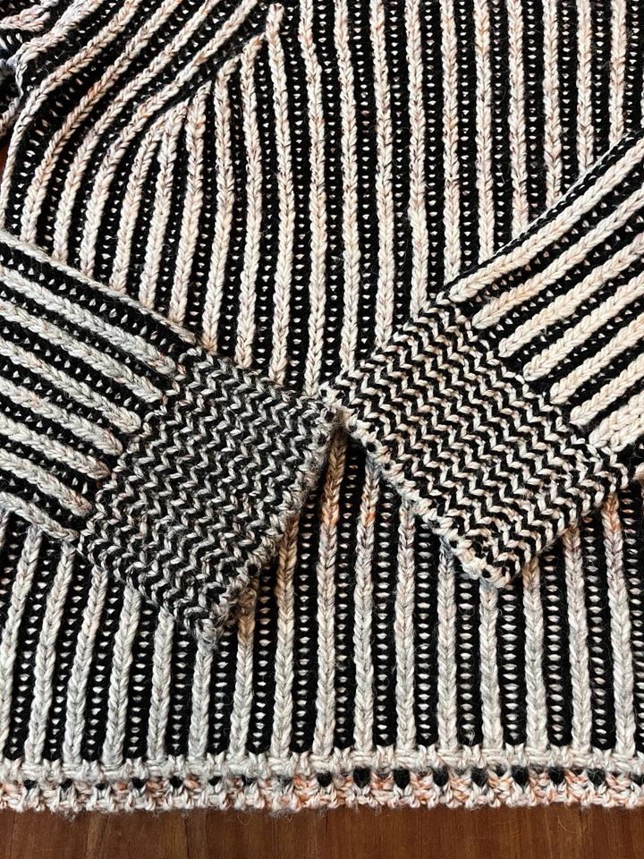 DIESEL K-Oakland Mens Jumper M Pullover Wool Blend Knitted Crew Neck Gray/Black - Image 2 of 4