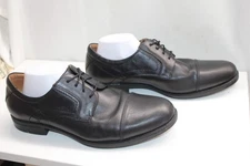 Florsheim Men's Midtown Cap Toe Oxford Black - Tip Top Comfortech Foam 12