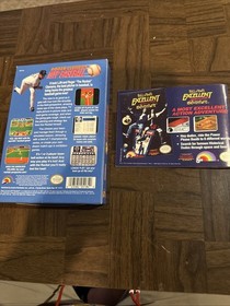 Nintendo NES Roger Clemens MVP Baseball Box & Instruction Manual Only NO GAME!!