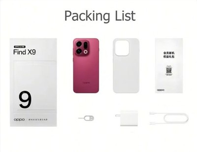 OPPO Find X9 5G Phone ColorOS 16 50MP Hasseblad Lens Dimensity9500