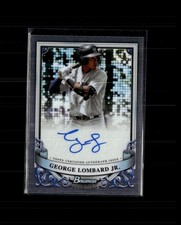 2024 Bowman Sterling #PA-GL George Lombard Jr. On-Card Auto Prospect Rookie (4). rookie card picture