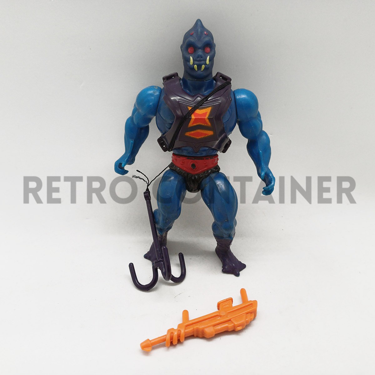 MOTU HE-MAN Masters of the Universe - WEBSTOR - Vintage Complete Figure Working