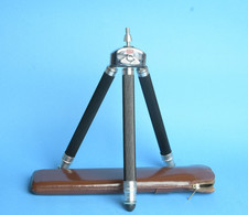 Bilora Biloret 2017 Dreibeinstativ mit Lederetui, 26 cm-ausziehbar bis 1,15m