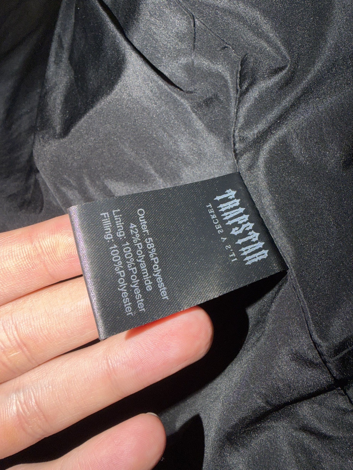 Trapstar Hyperdrive Puffer Jacket “Oreo” Black – … - image 7