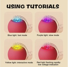 Automatic Rolling Ball Smart Cat Dog Toy Electric Pet Self-moving Kitten Game — image 7