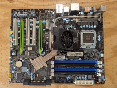EVGA nForce 750i SLI FTW LGA775 ATX Motherboard 123-YW-E175-A1 DDR2 Core 2 Quad
