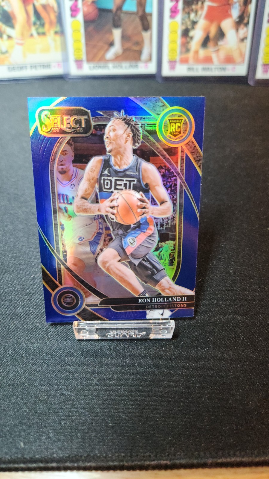 2024 2025 Panini Select Courtside Ron Holland II RC Blue Prizm