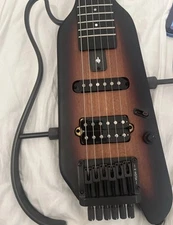  Donner HUSH-X Electric Guitar  Sunburst