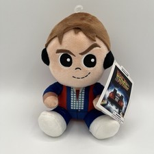 Back to The Future Marty McFly Phunny Plush Toy 35th Anniversary Kidrobot New!