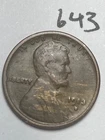 1913-S LINCOLN WHEAT CENT, low mintage date, "FINE" condition #643