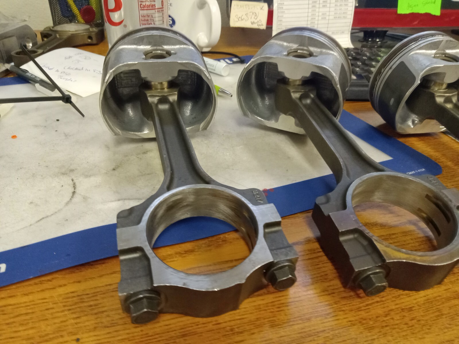(4) GM Pistons and Connecting Rods 2.0L Ecotec 062017 Chevrolet GMC Buick eBay