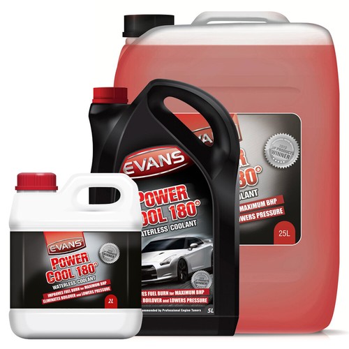 Evans Power Cool 180 Waterless Engine Coolant Antifreeze for