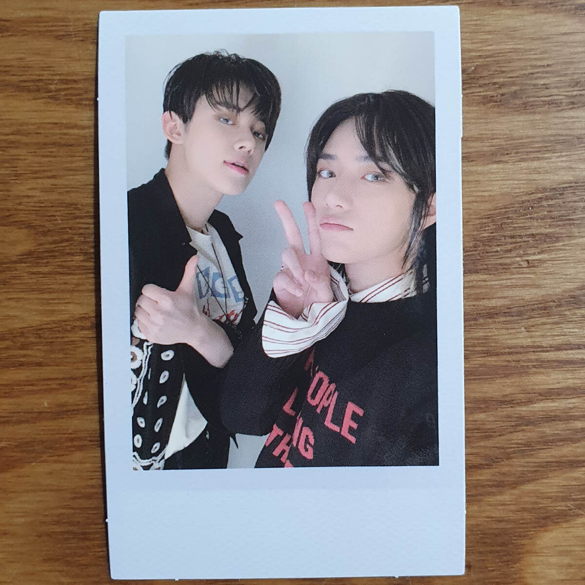 Yeonjun Beomgyu Unit Official Instant Photo Photocard TXT 2022