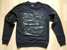 DEFEND COEXIST PULLOVER SCHWARZ RUNDHALS GRÖßE M PARIS DAMEN HERREN