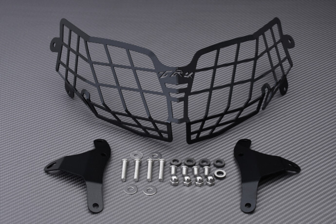 Vitre de Protection Phare Premium Noir pour Benelli TRK 502 Edition 2016-2025